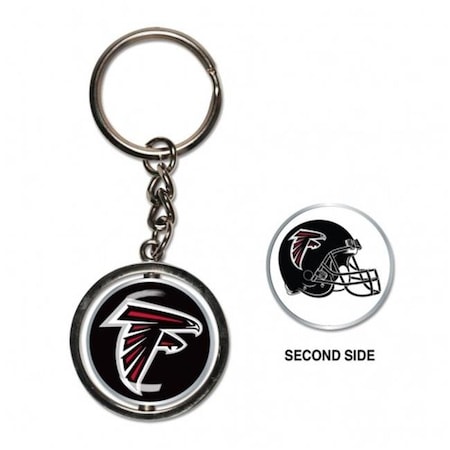 Signed And Sealed Atlanta Falcons Key Ring; Spinner Style SI1319942